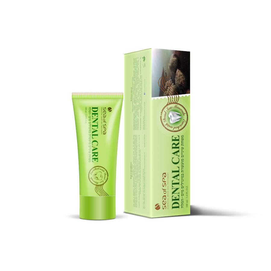 משחת שיניים מעושרת במינרלים מים המלח