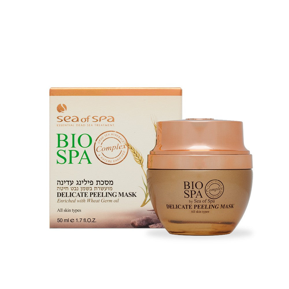 BIOSPA – מסכת פילינג אנזימטית עדינה נבט חיטה