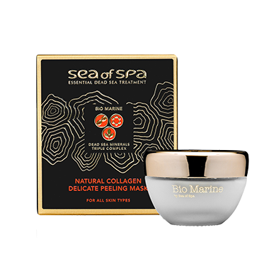 מסכת פילינג עם קולגן